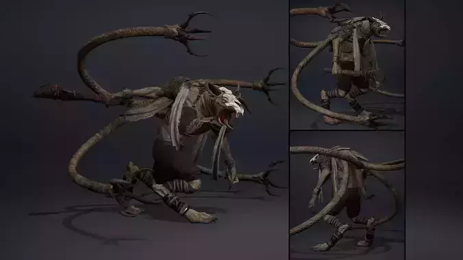 Dread Barbarian Tentacle