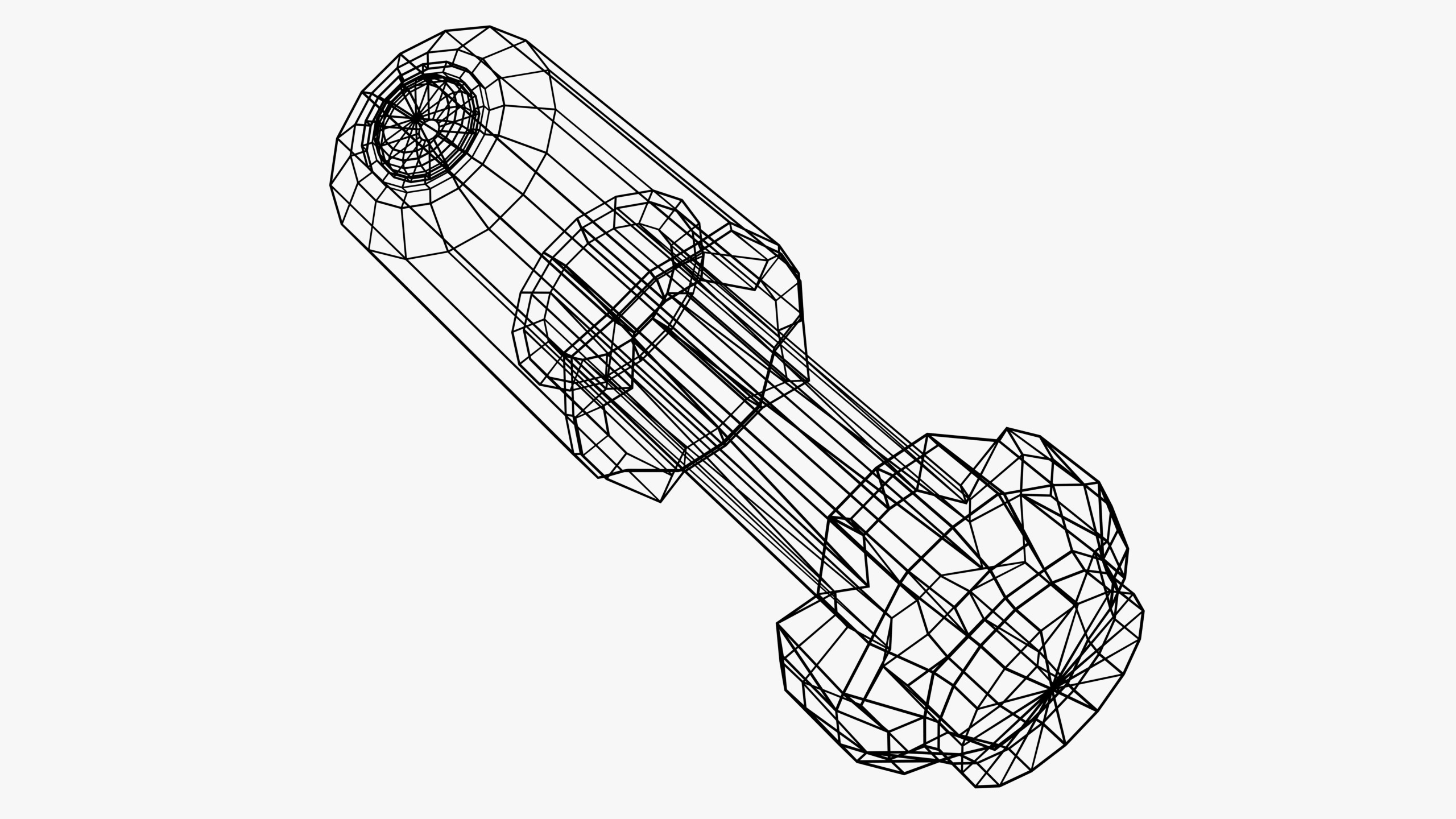 SmokeGrenade - PBR Game Ready model Low-poly 3D model_7