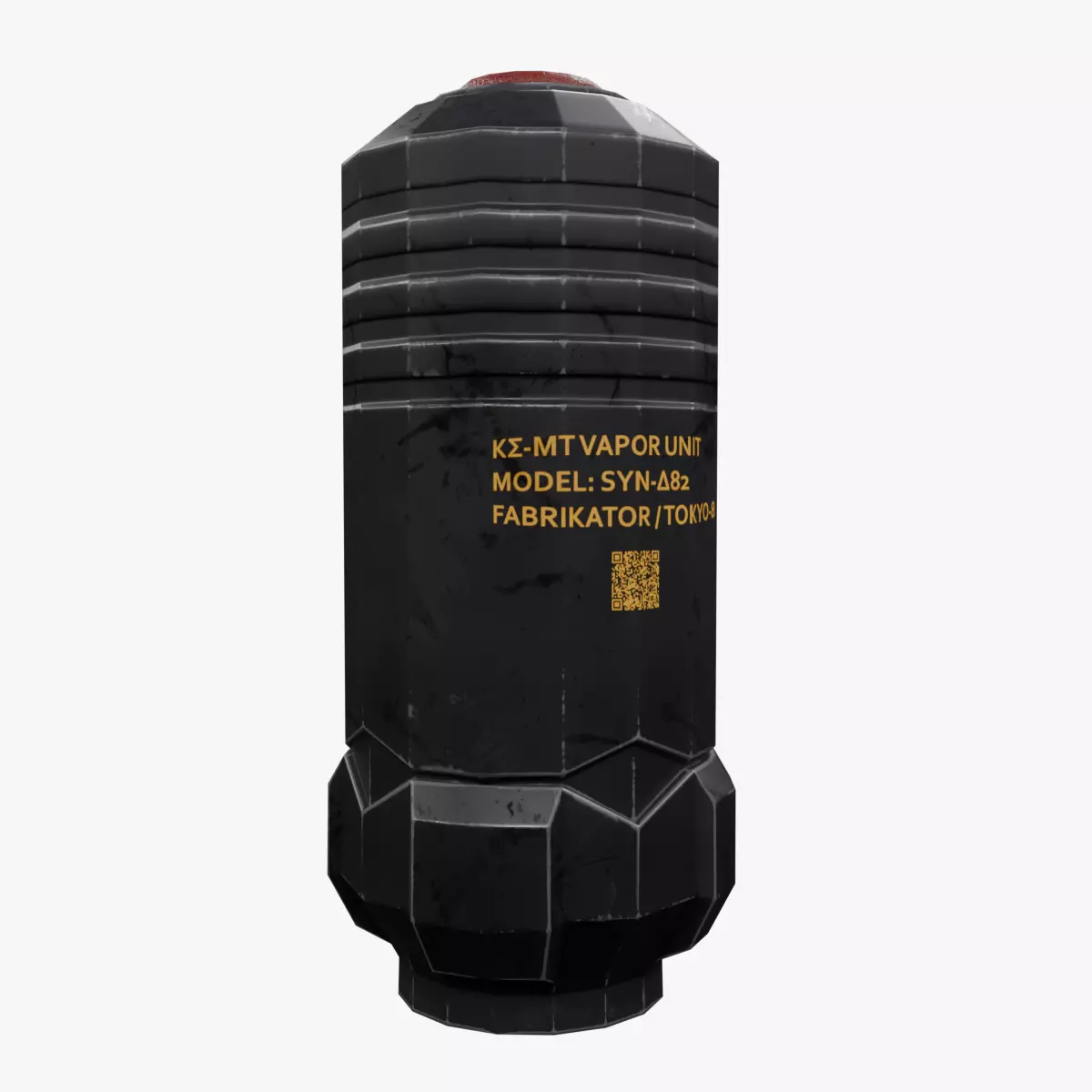 SmokeGrenade - PBR Game Ready model Low-poly 3D model_0