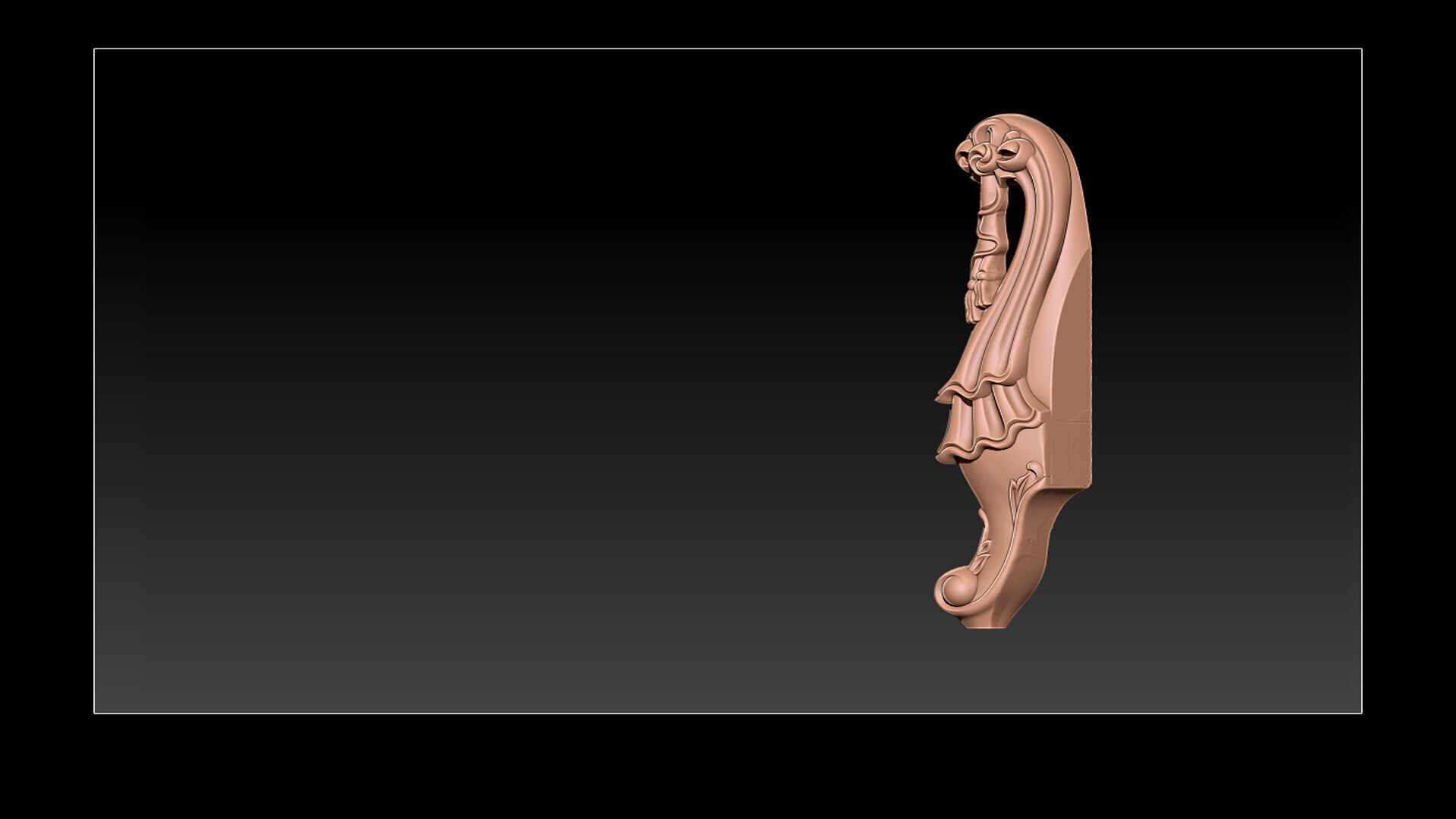 Classic Table and Chair Leg Model Kit - 062 3D print model_16