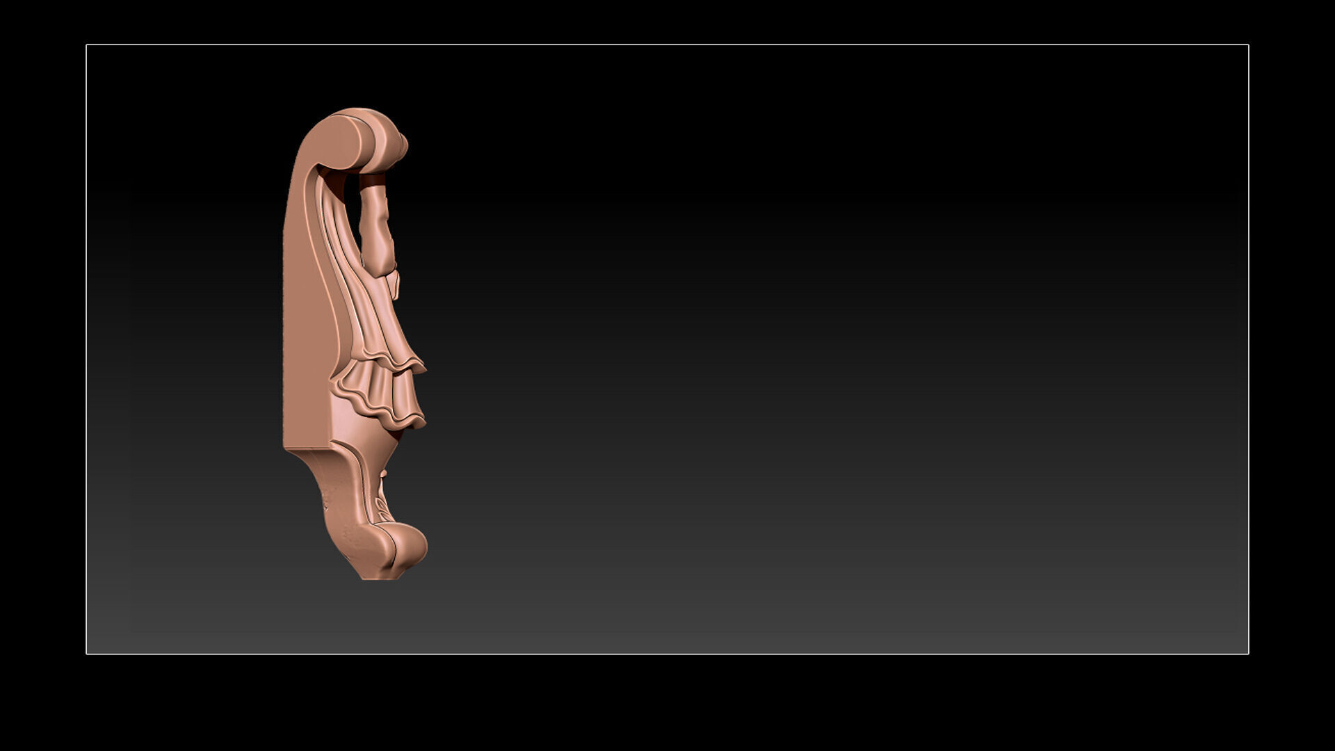 Classic Table and Chair Leg Model Kit - 062 3D print model_21