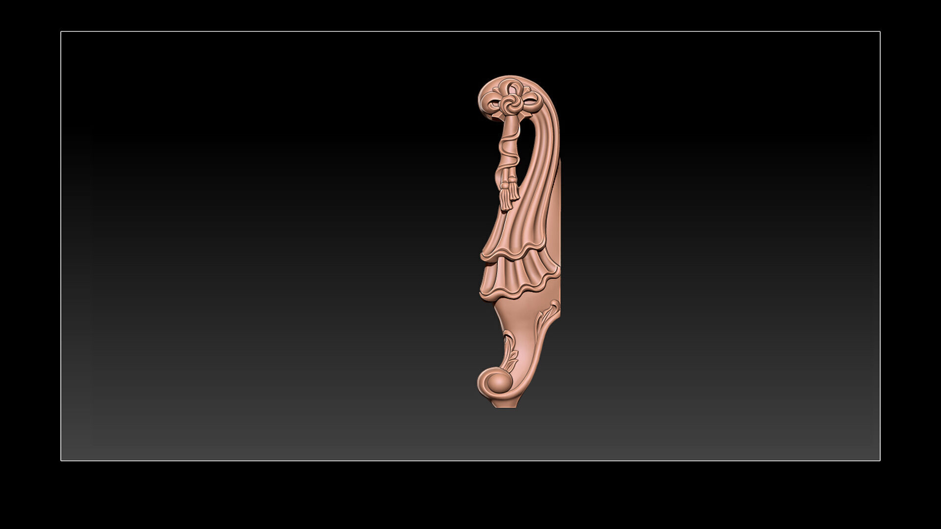 Classic Table and Chair Leg Model Kit - 062 3D print model_17