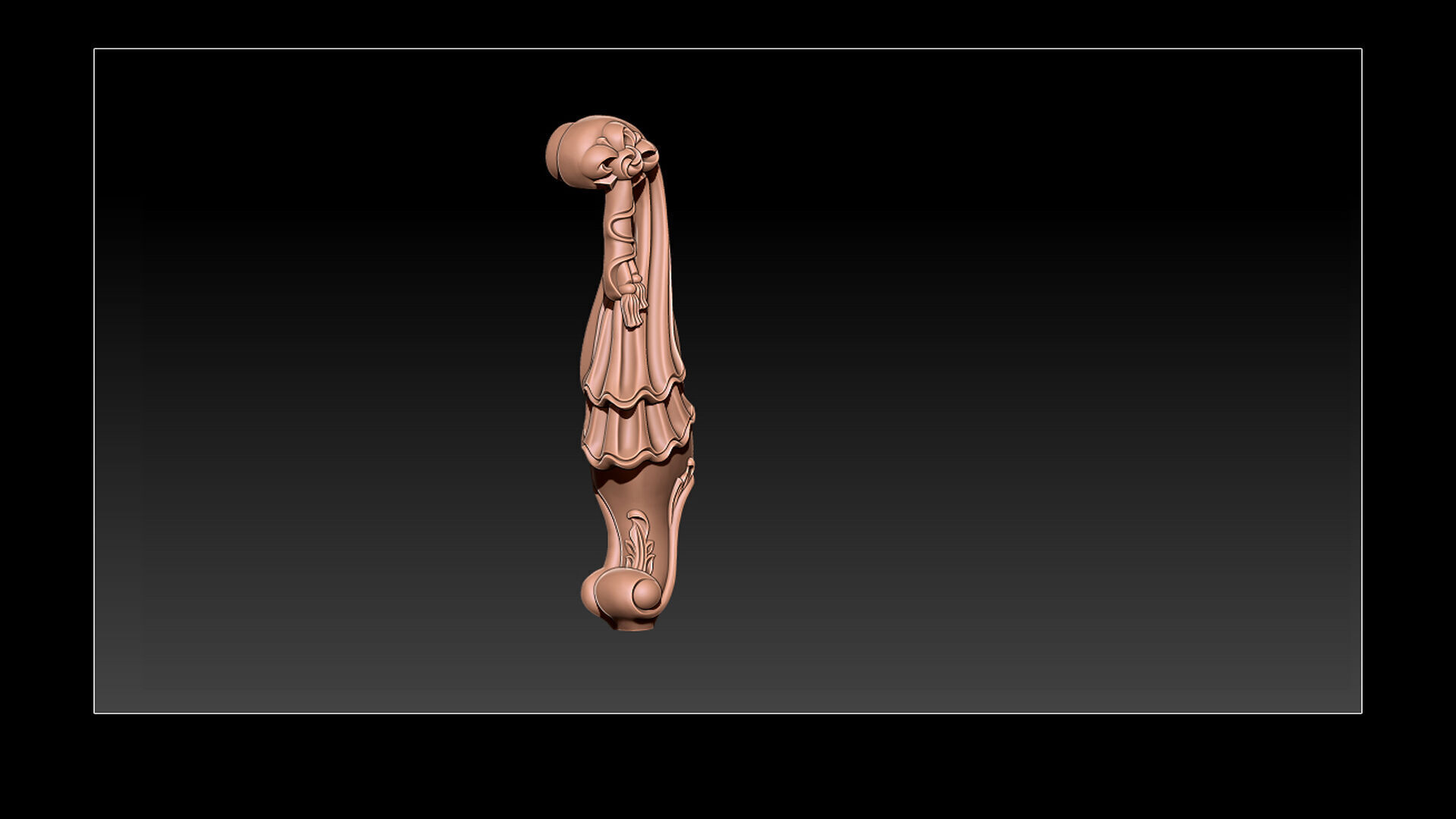 Classic Table and Chair Leg Model Kit - 062 3D print model_19