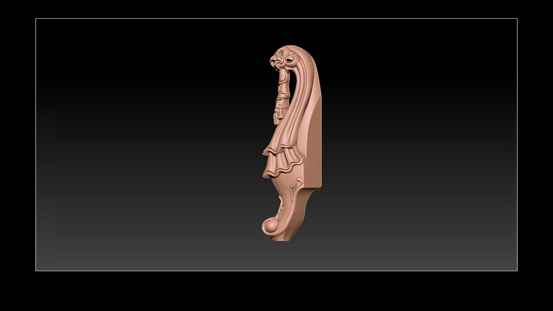 Classic Table and Chair Leg Model Kit - 062 3D print model_18