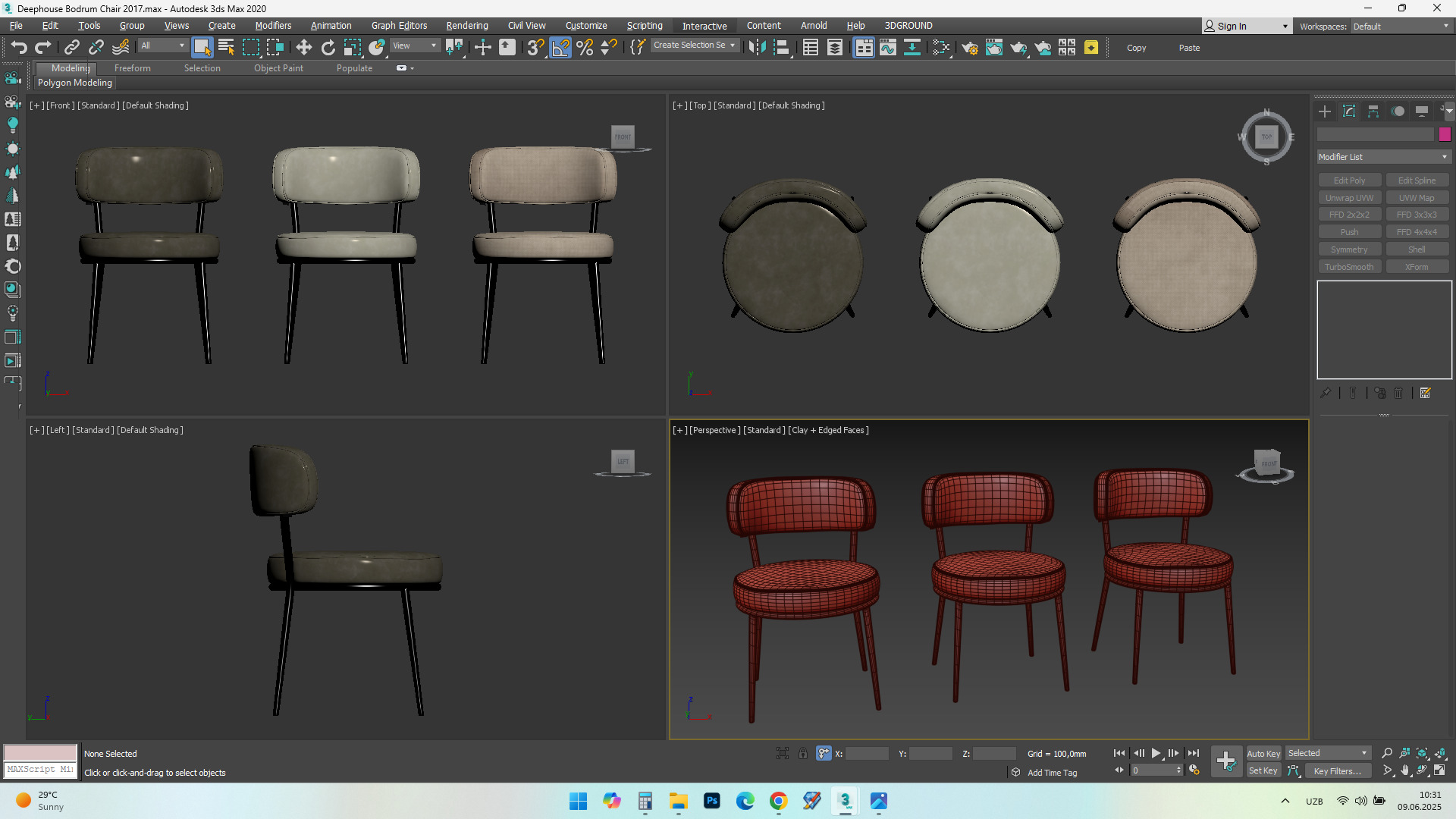 Deephouse Bodrum Chair 3D model_8