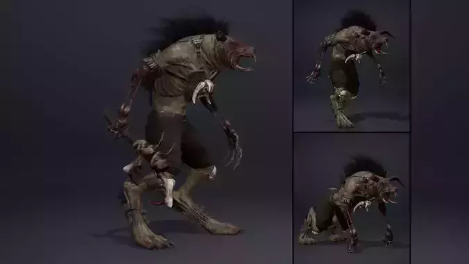 Dread Barbarian Damaged