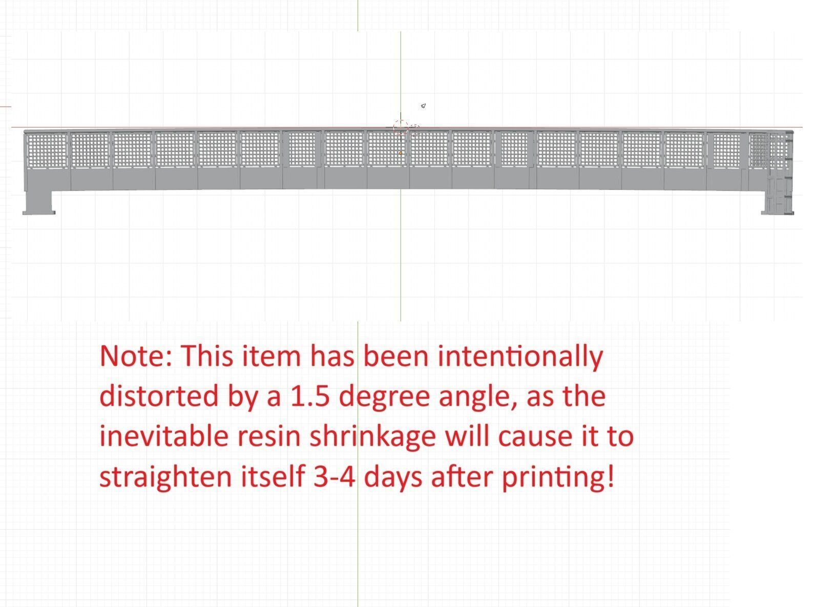 H0 scale DB HV triple Signal Bridge Hp0 Hp1 - resin 3D print model_8