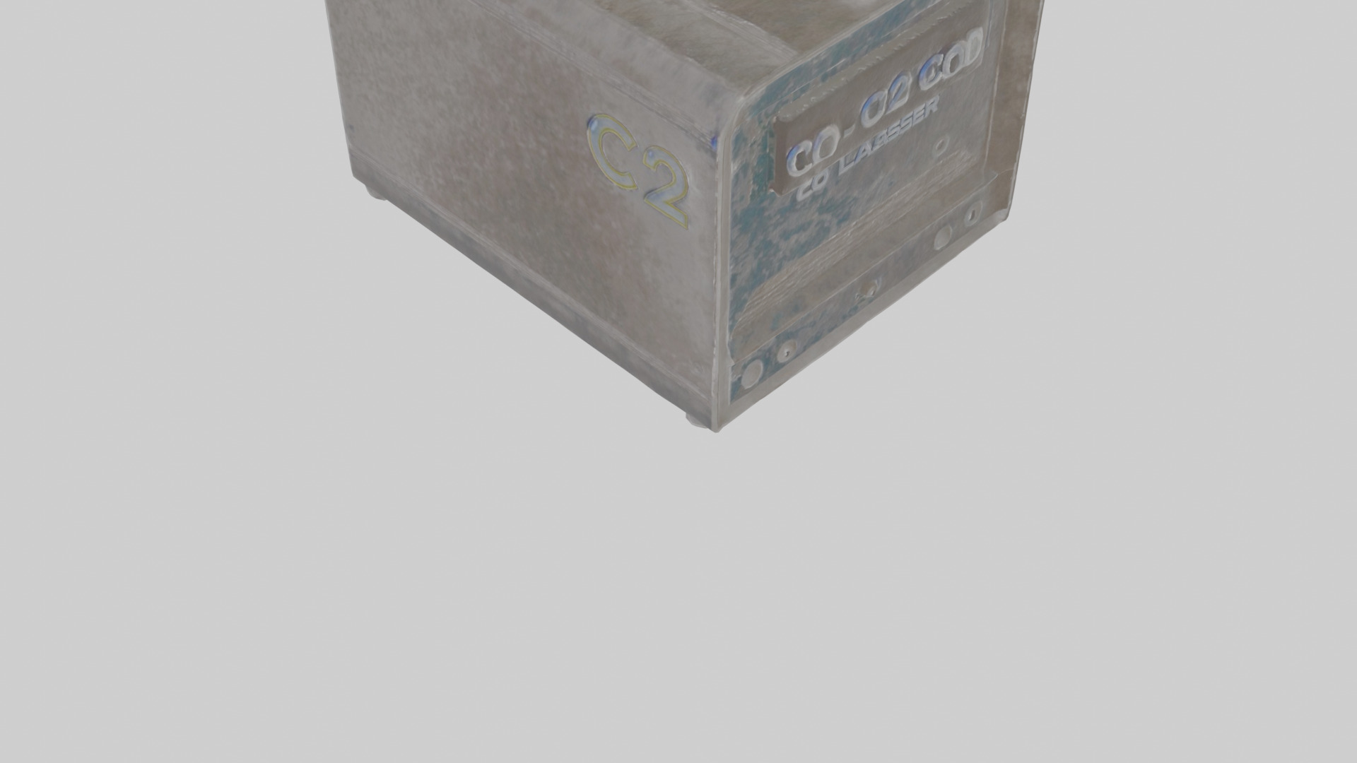 CO2 laserCOVID antigen test Low-poly 3D model_8