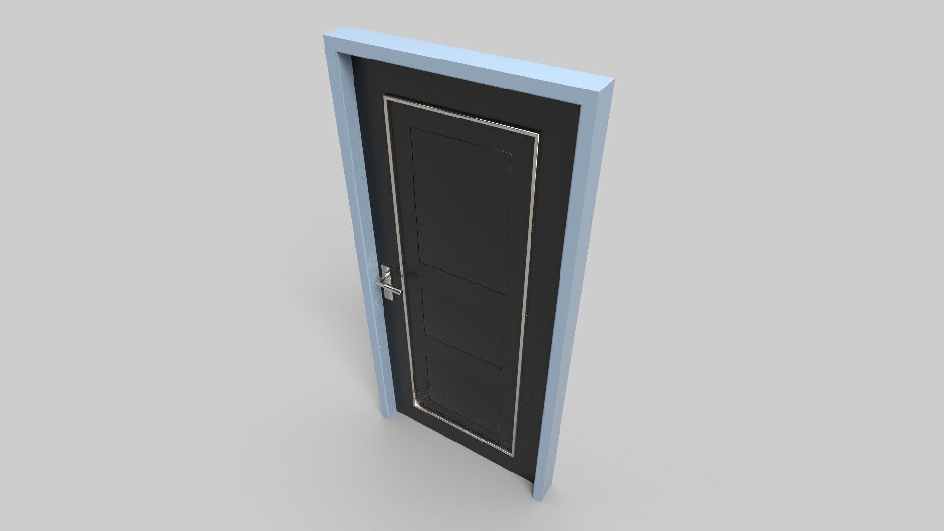 Door Design CG64 3D model_1