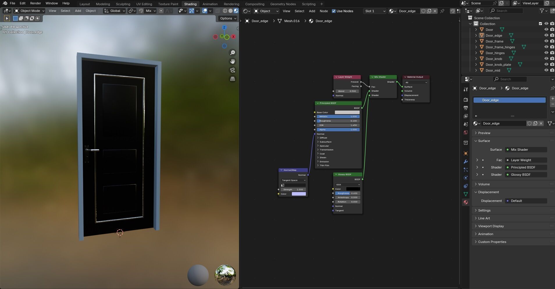 Door Design CG64 3D model_17