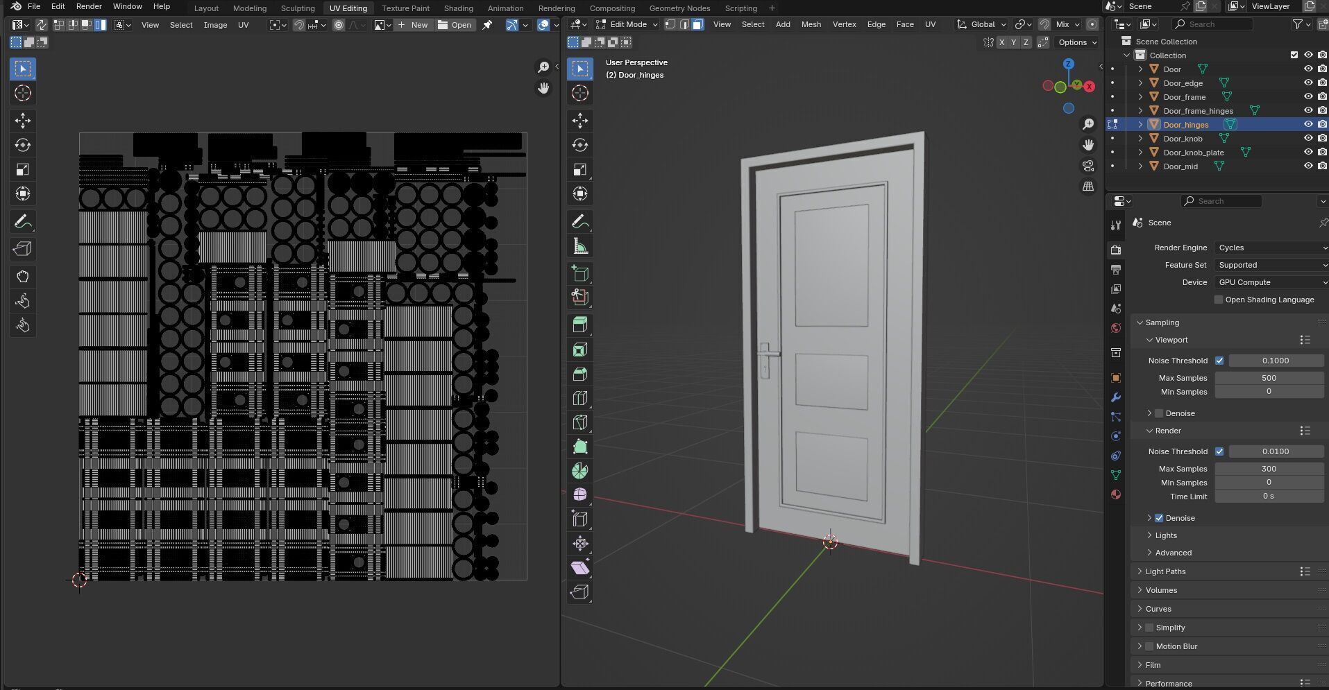 Door Design CG64 3D model_15