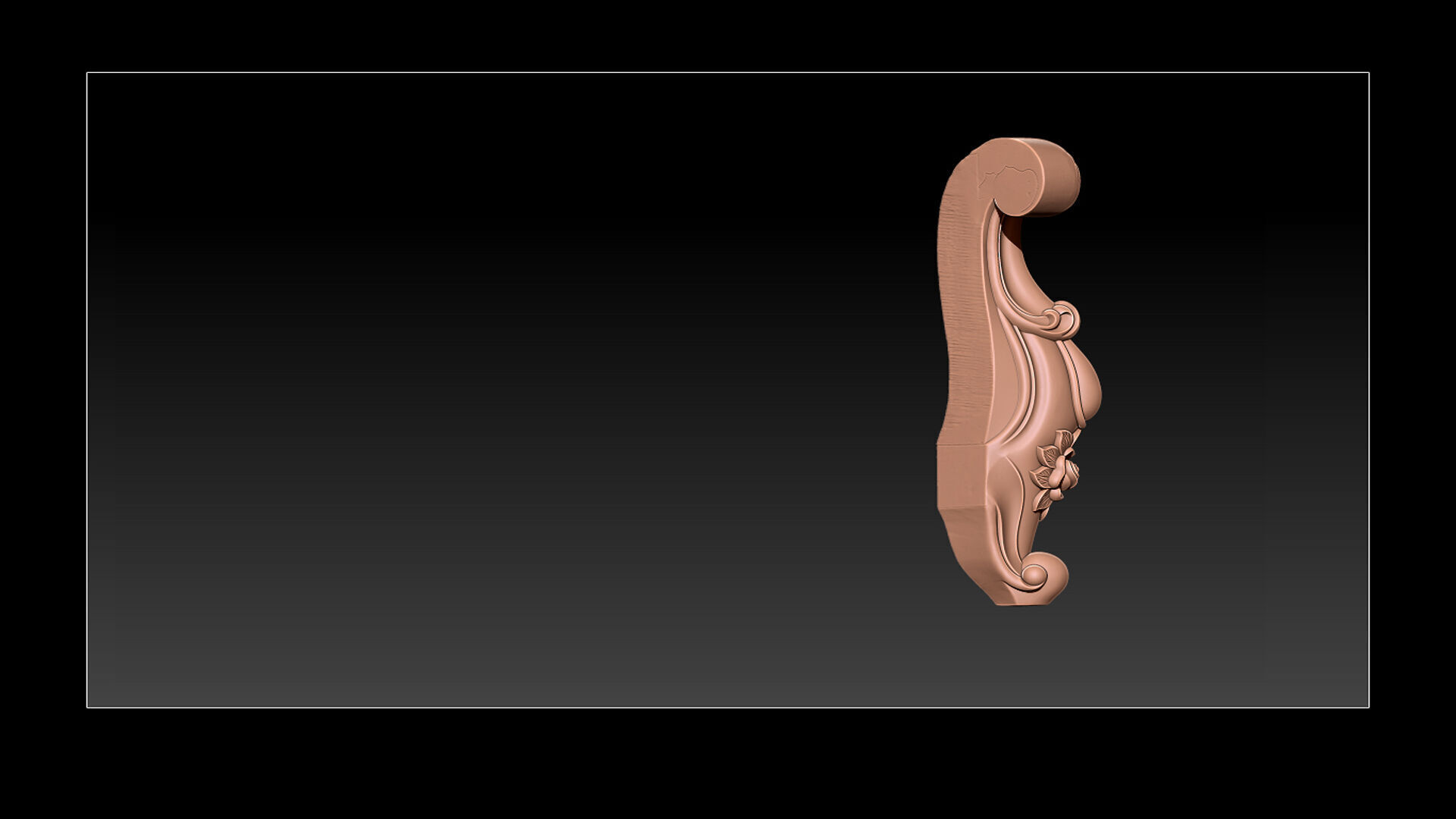 Classic Table and Chair Leg Model Kit -063 3D print model_13