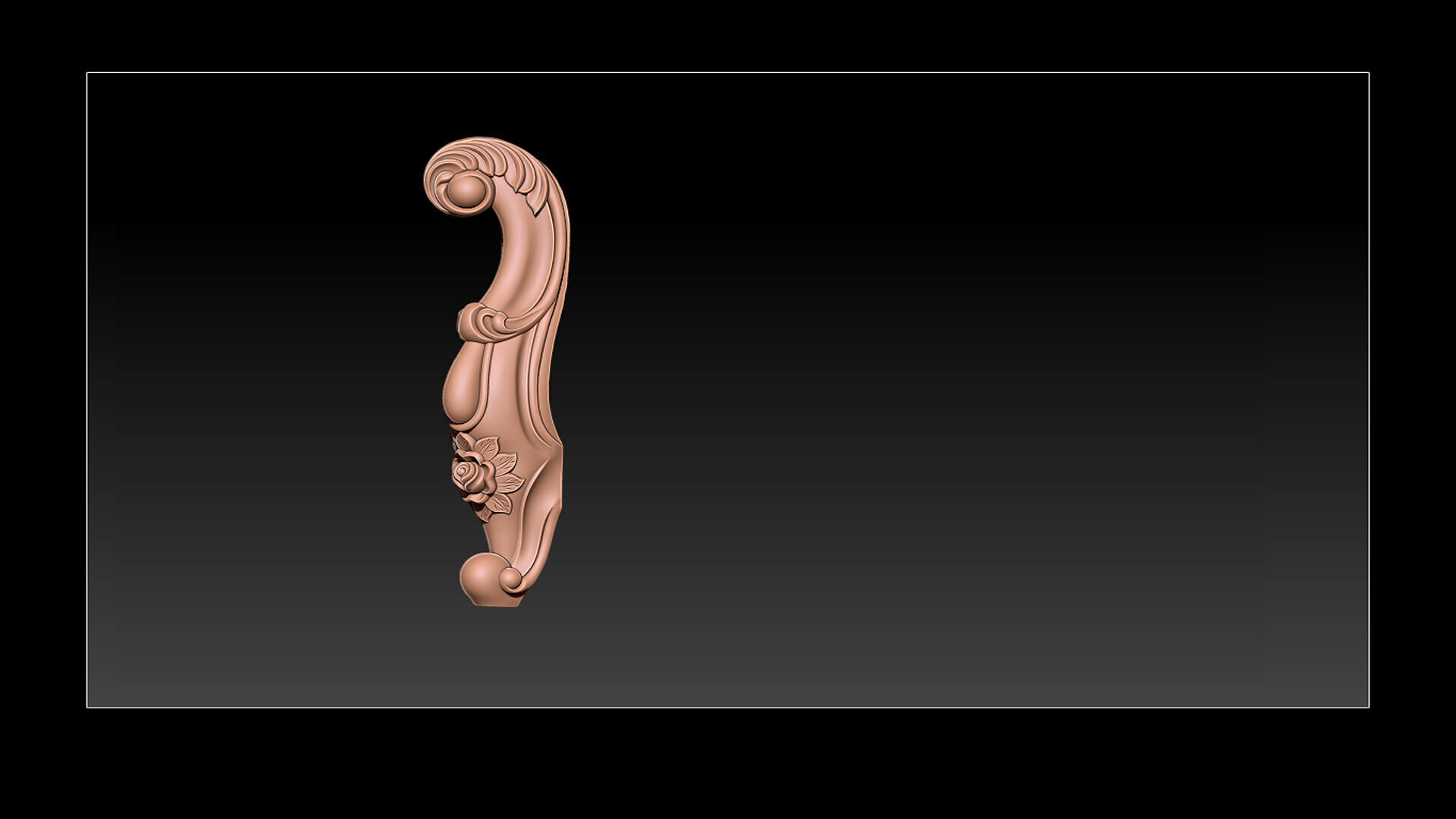 Classic Table and Chair Leg Model Kit -063 3D print model_16