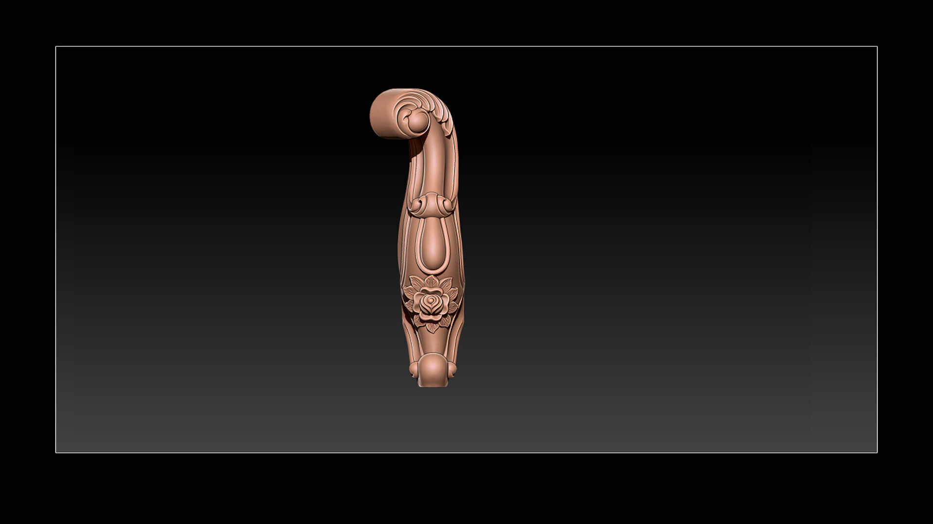 Classic Table and Chair Leg Model Kit -063 3D print model_15