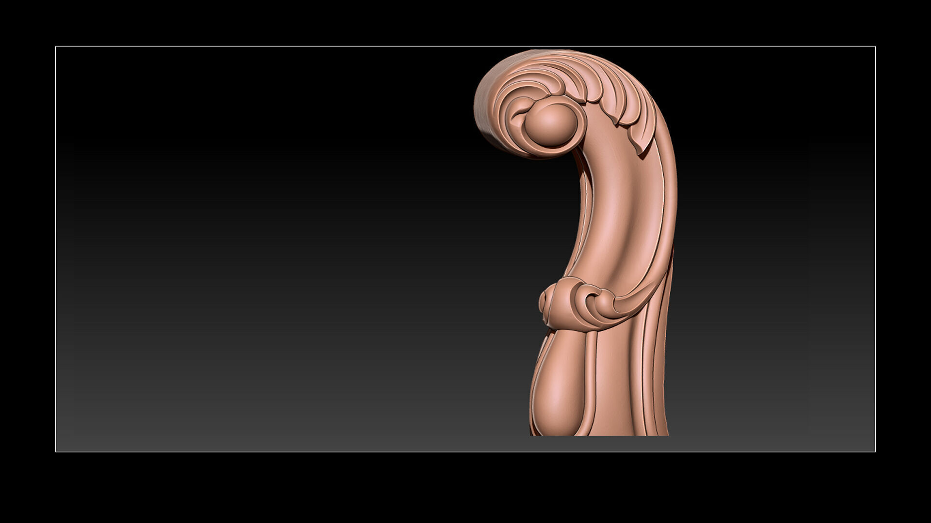 Classic Table and Chair Leg Model Kit -063 3D print model_11