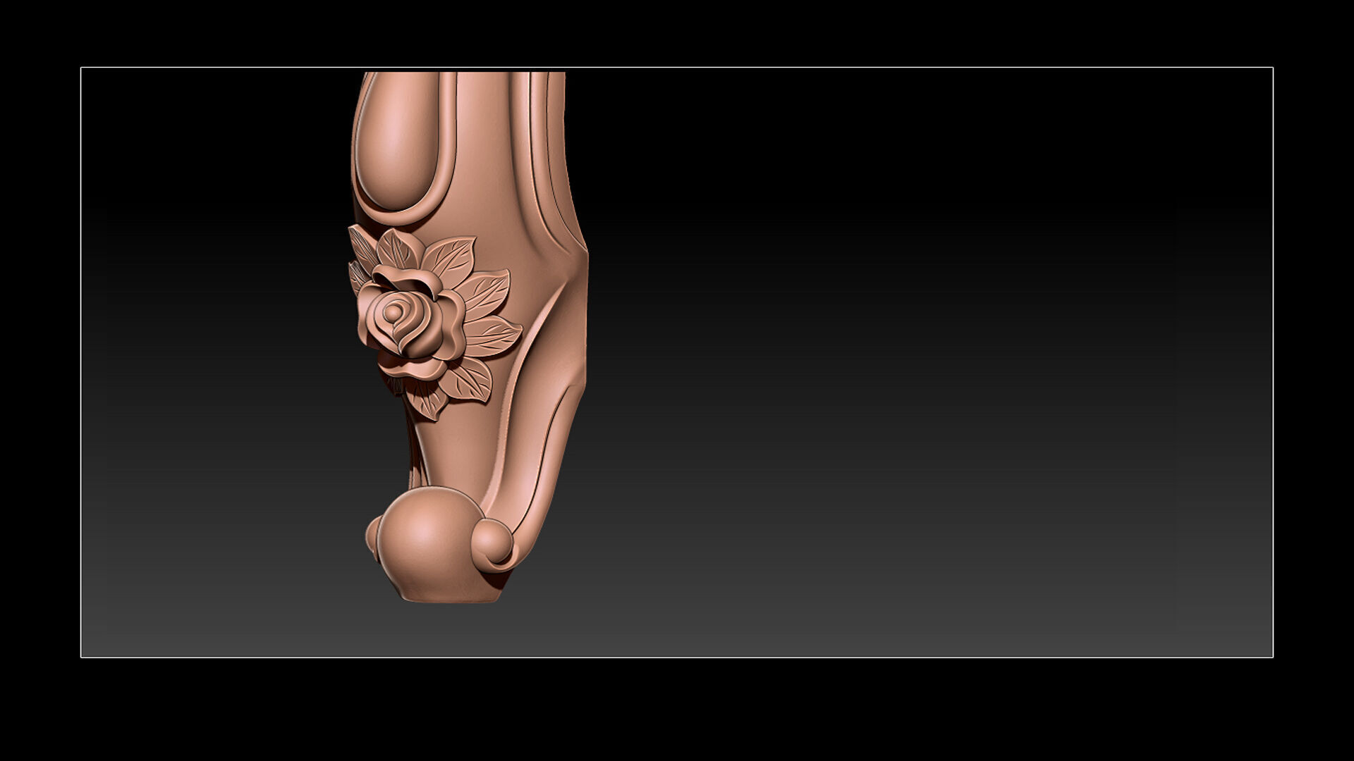 Classic Table and Chair Leg Model Kit -063 3D print model_12