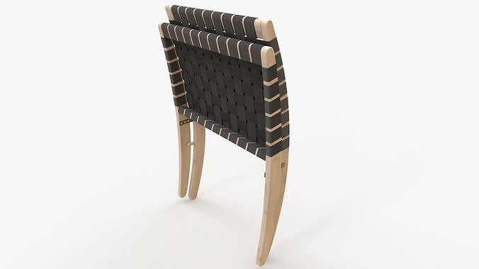 Cuba Chair Folded 3D model
