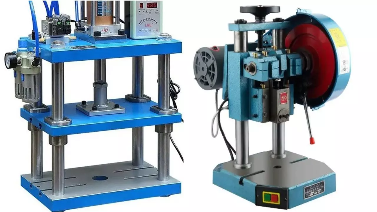 Compact Mini Punch Press Machine for Sheet Metal and  Forming 3D model_0