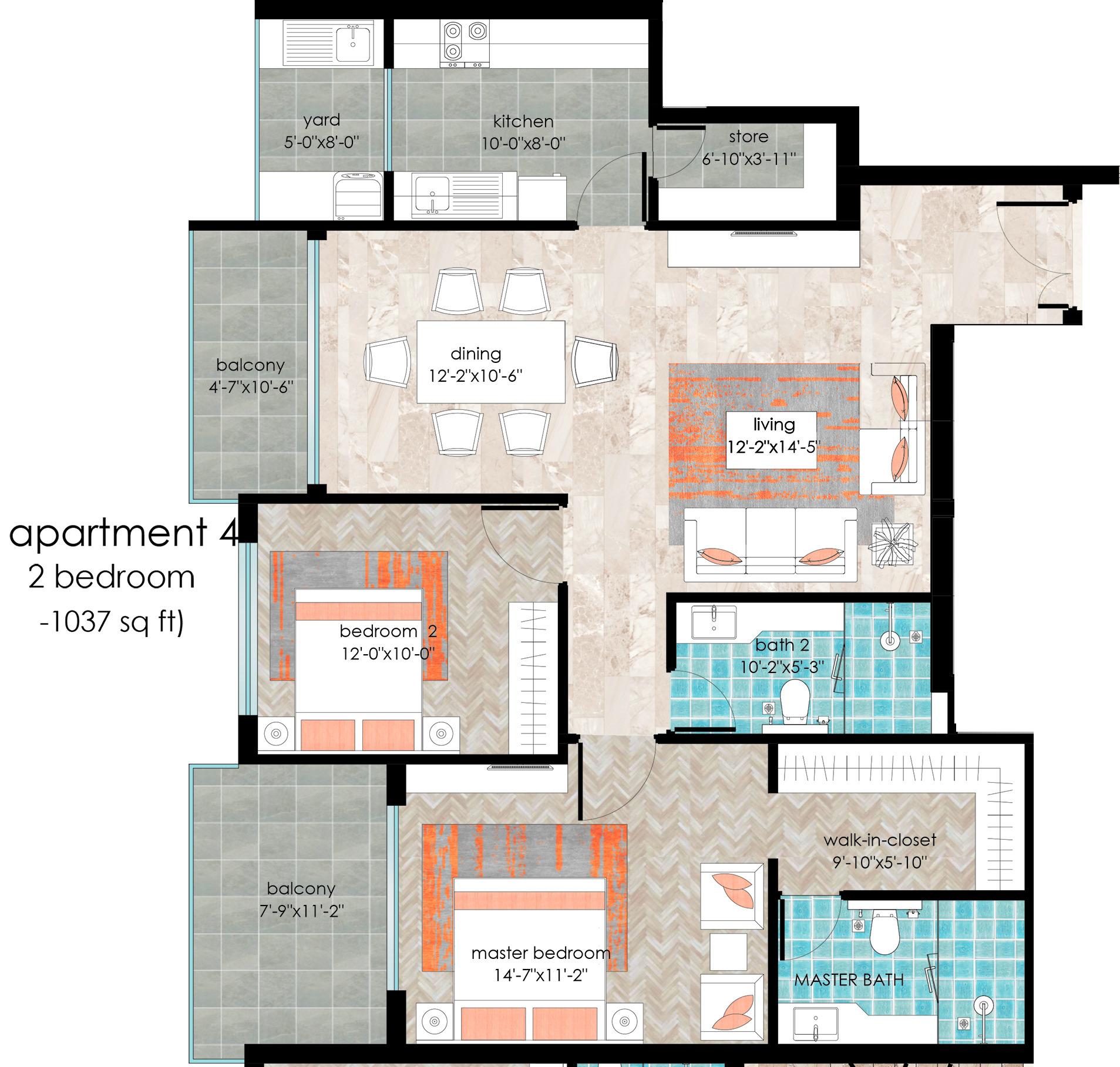 MODERN APARTMENT BUILDING 3D model_24