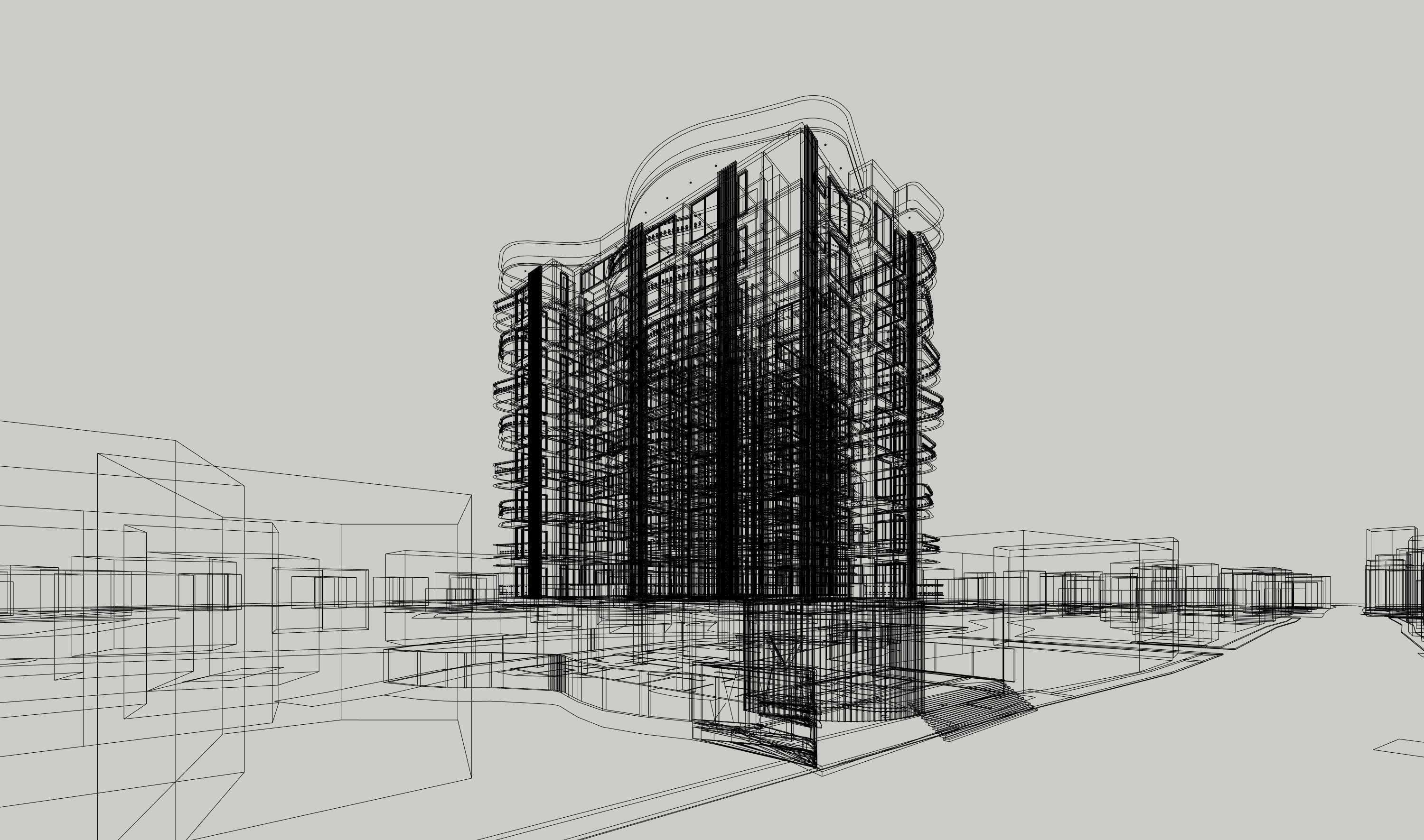 MODERN APARTMENT BUILDING 3D model_11