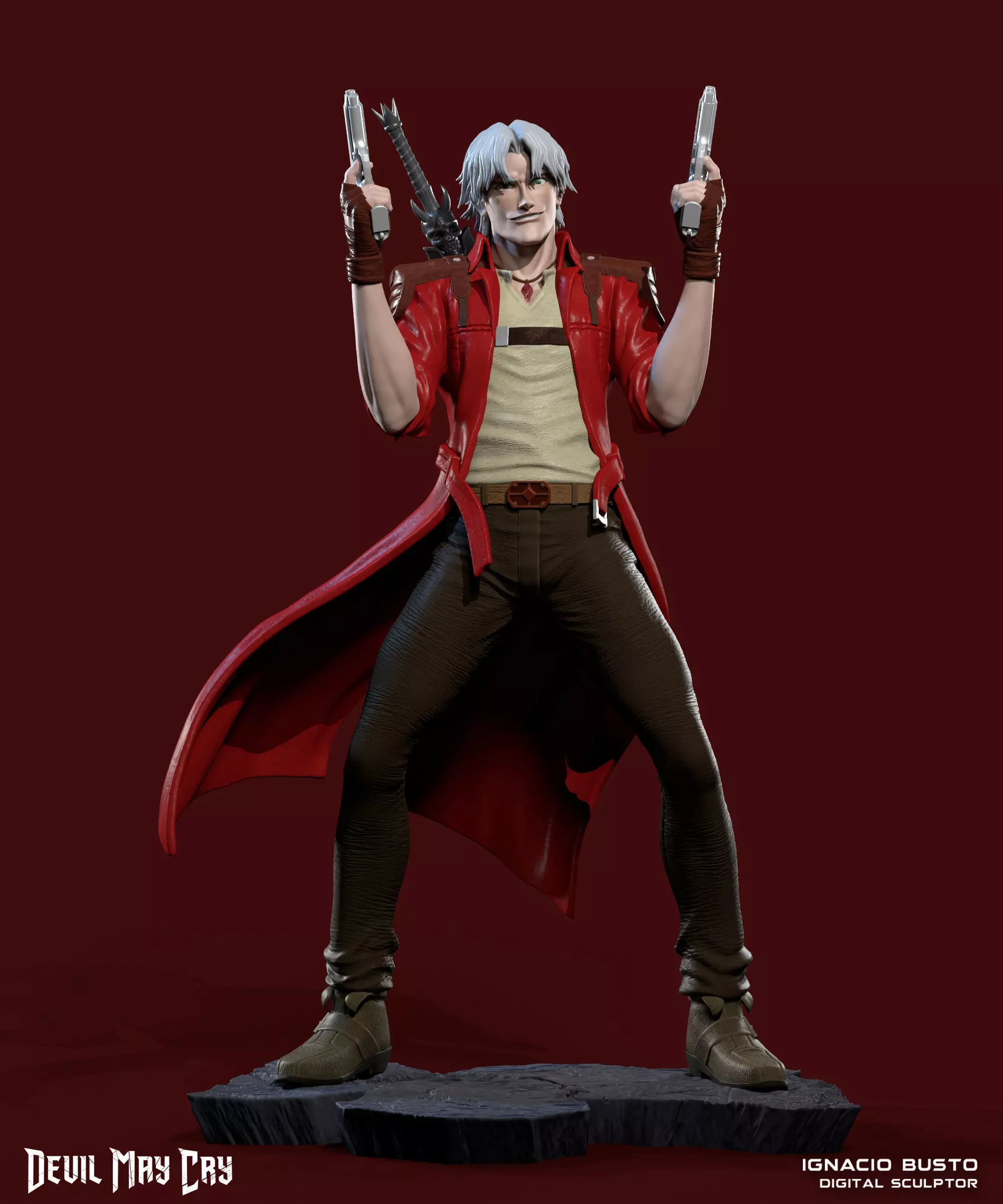 Dante - Devil May Cry 3D print model