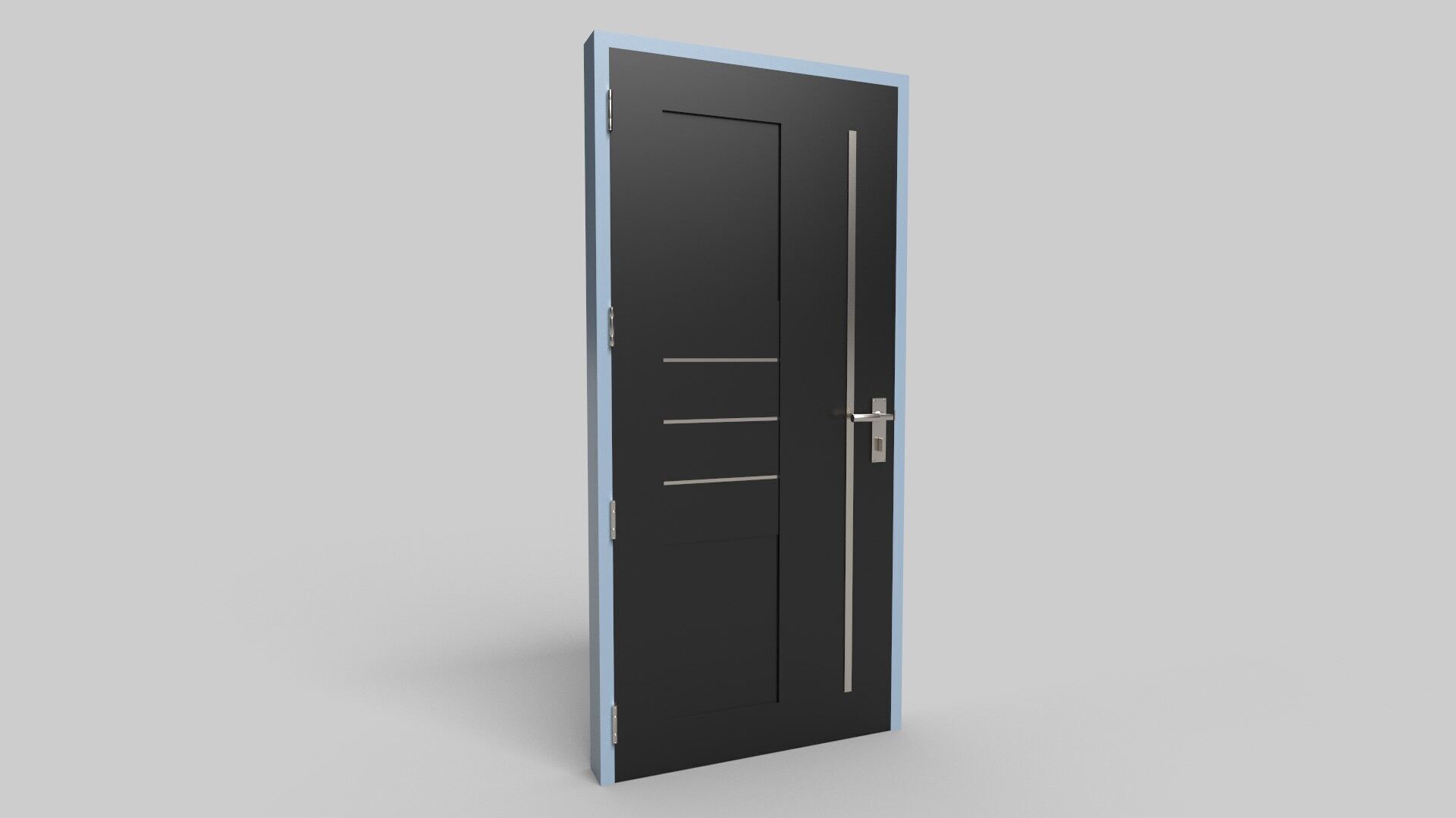 Door Design CG67 3D model_2