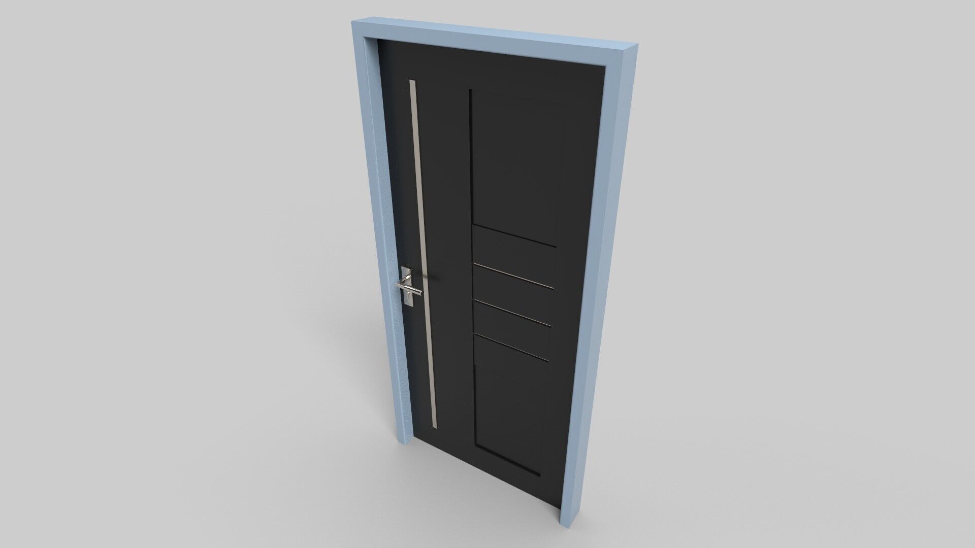 Door Design CG67 3D model_1