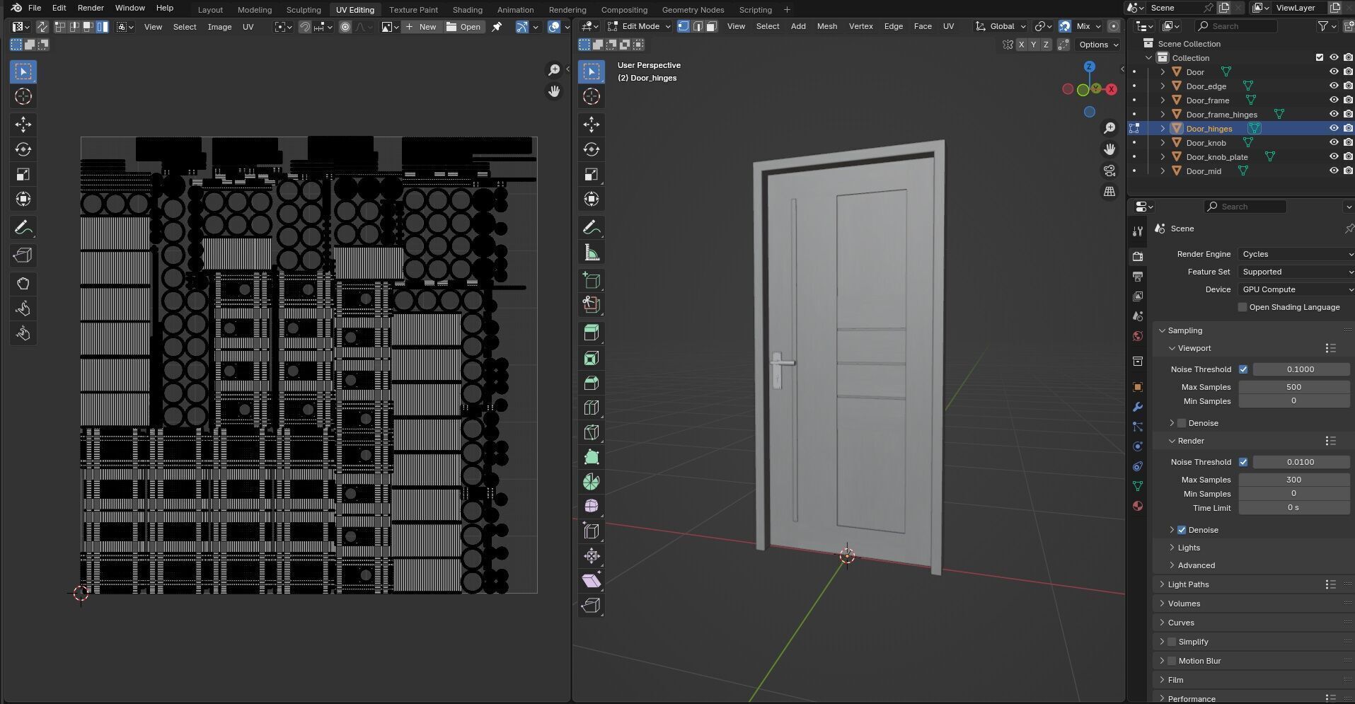 Door Design CG67 3D model_15