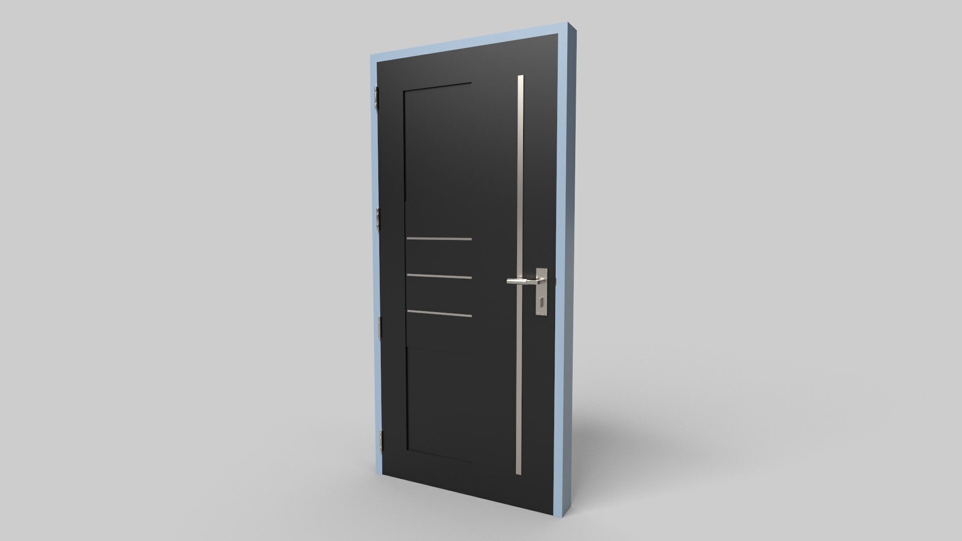 Door Design CG67 3D model_3