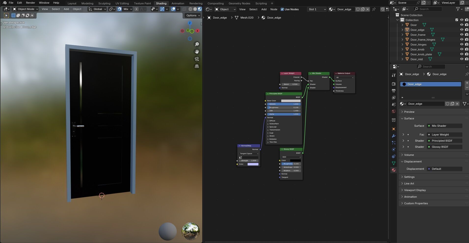 Door Design CG67 3D model_17