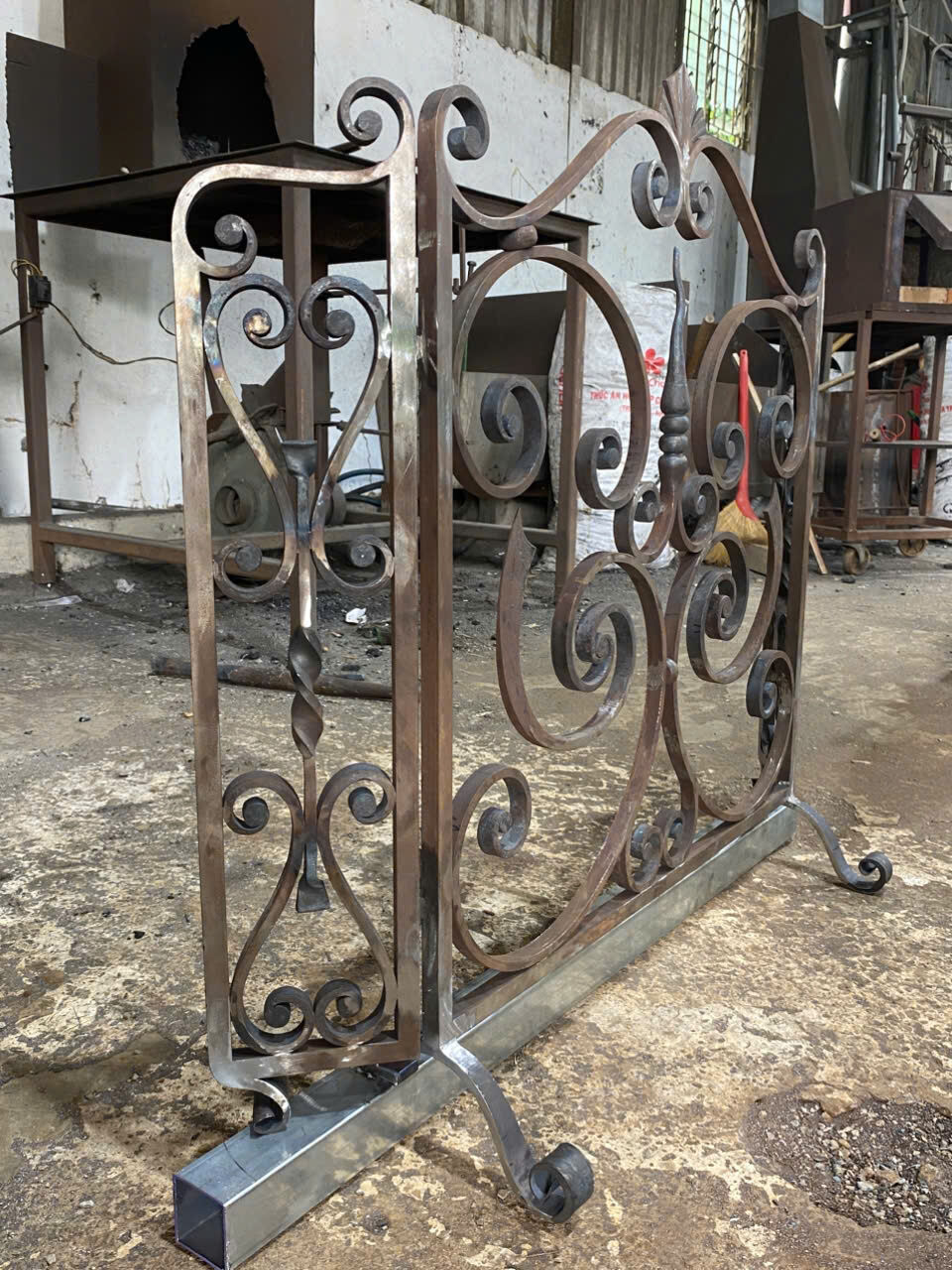 Fire Protection Neoclassical Style BLacksmith Viet Nam 3D model_5