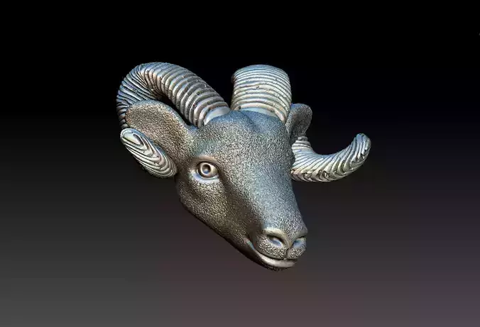 GOAT 3D pendant 3D print model