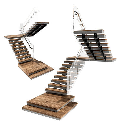 STAIR NO3 A 3D model