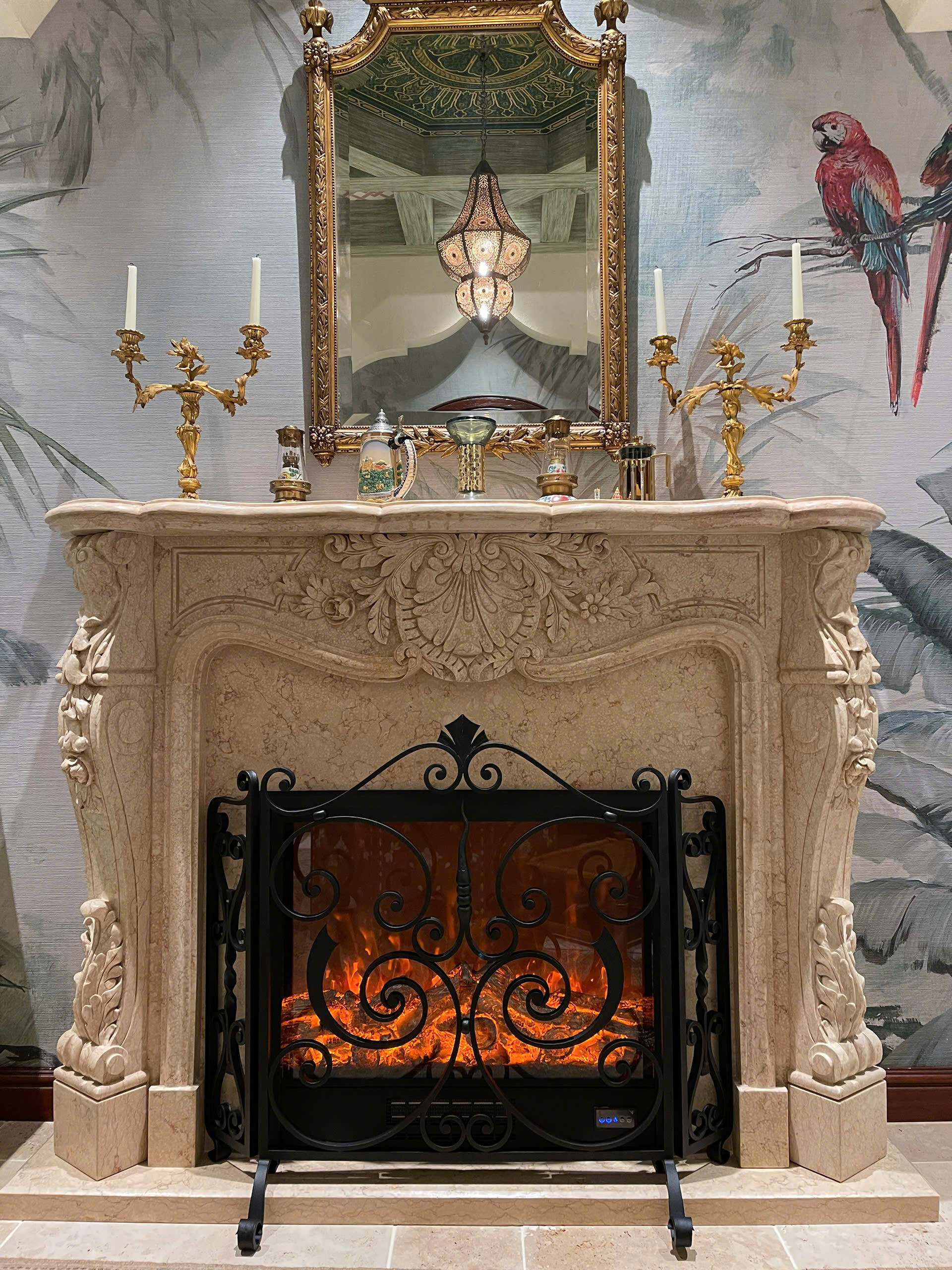 Fire Protection Neoclassical Style BLacksmith Viet Nam 3D model_6