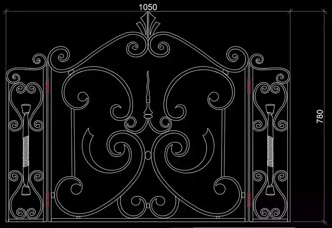 Fire Protection Neoclassical Style BLacksmith Viet Nam