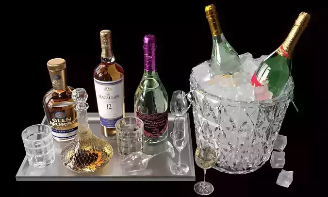 SCOTCH WHISKEY BOTTLE COLLECTION NO6 A