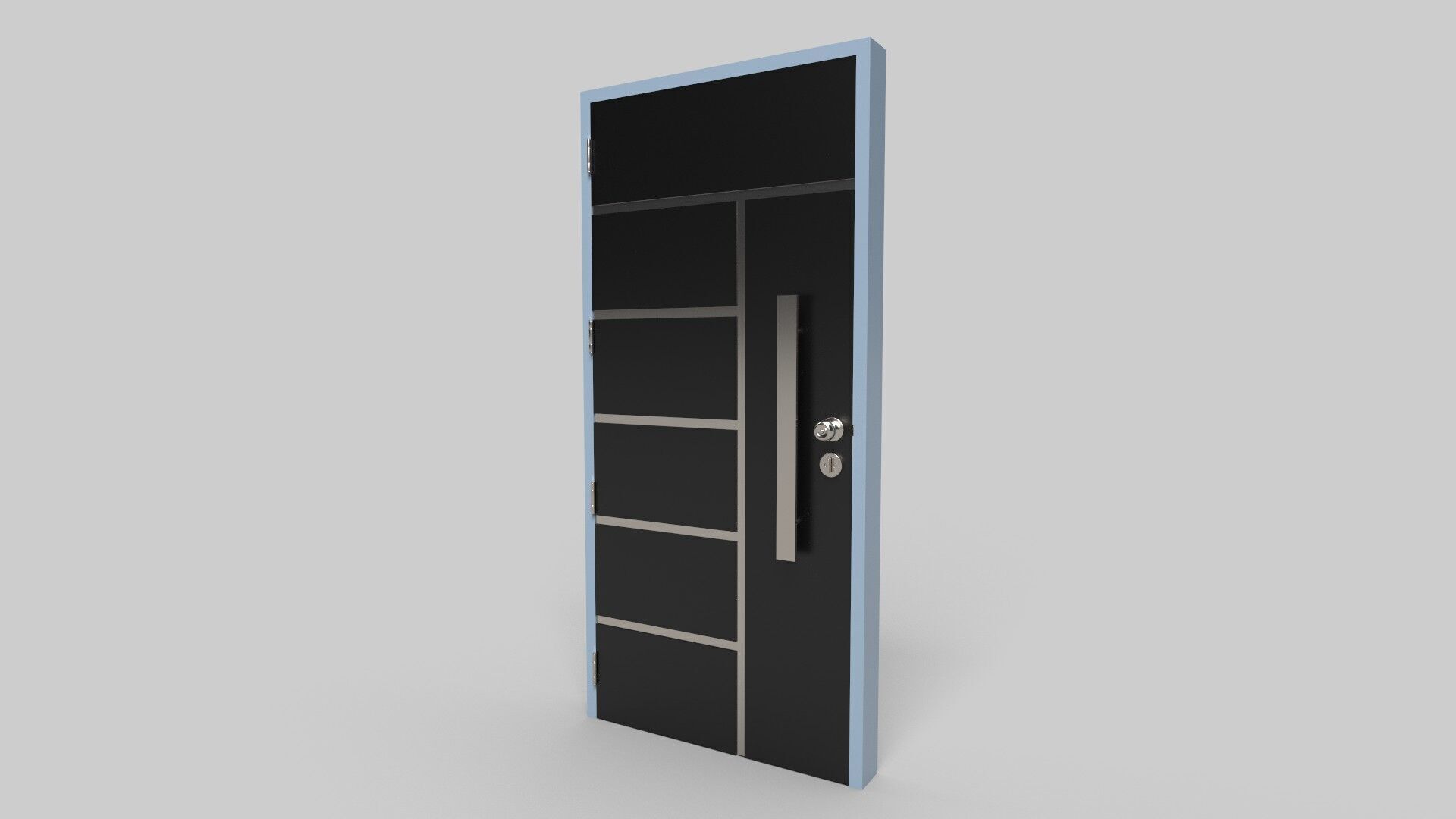 Door Design CG72 3D model_3
