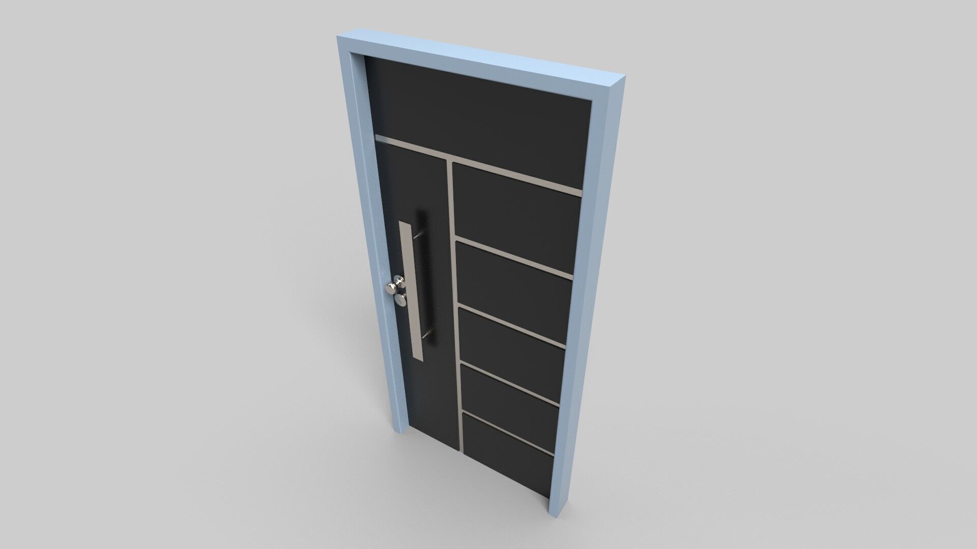 Door Design CG72 3D model_1