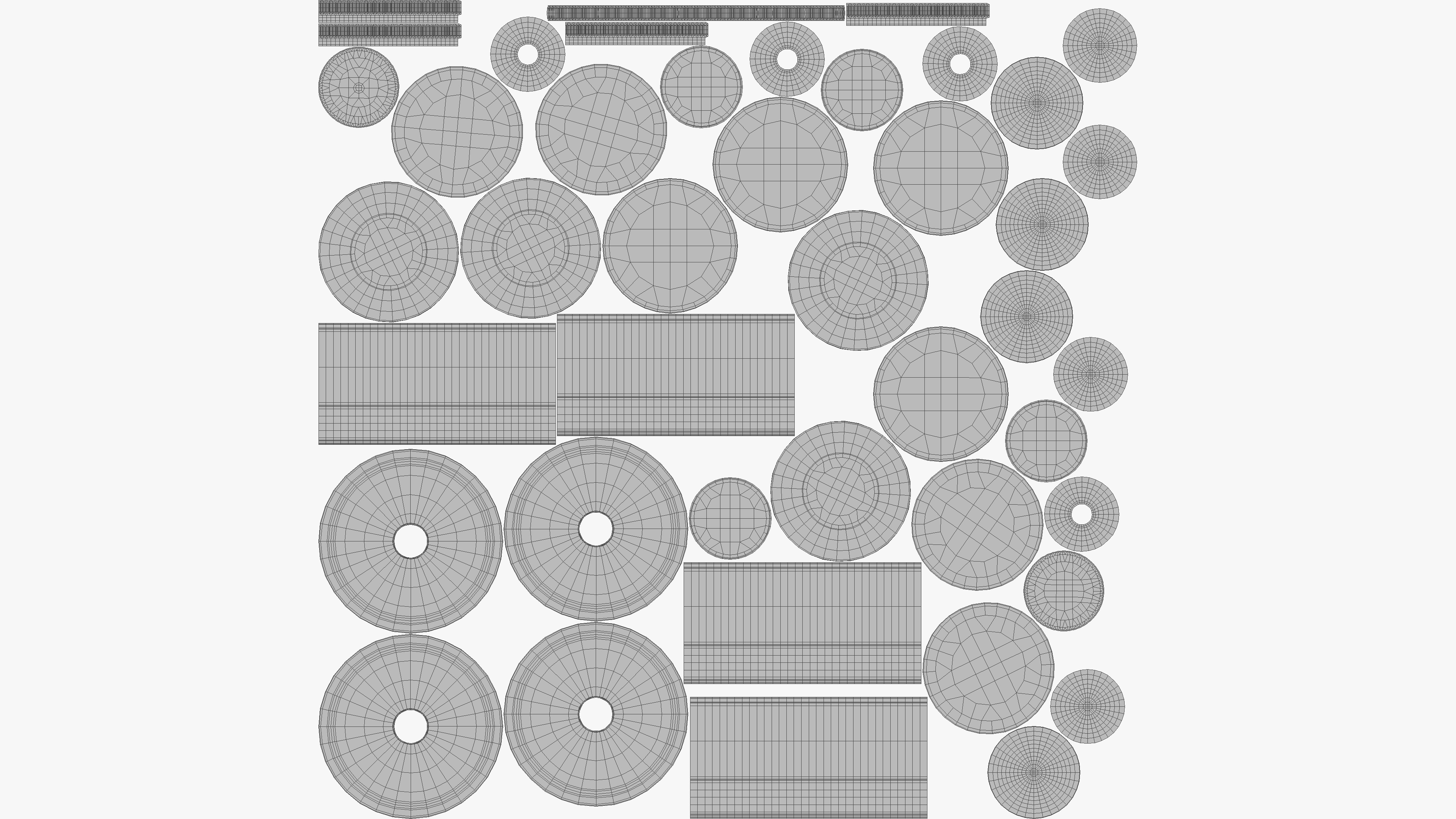 Circle Dining Chair 3D model_12