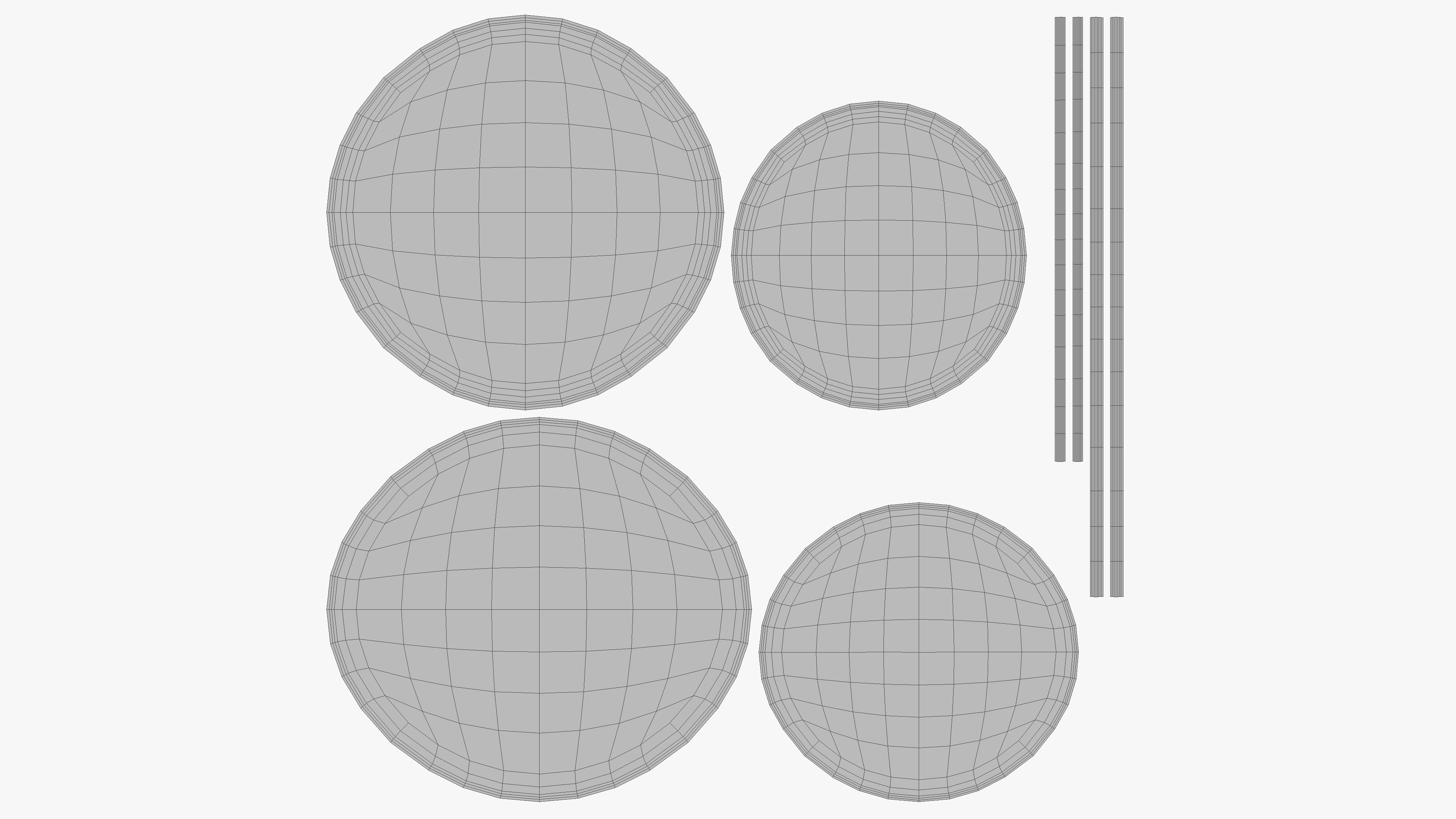 Circle Dining Chair 3D model_11