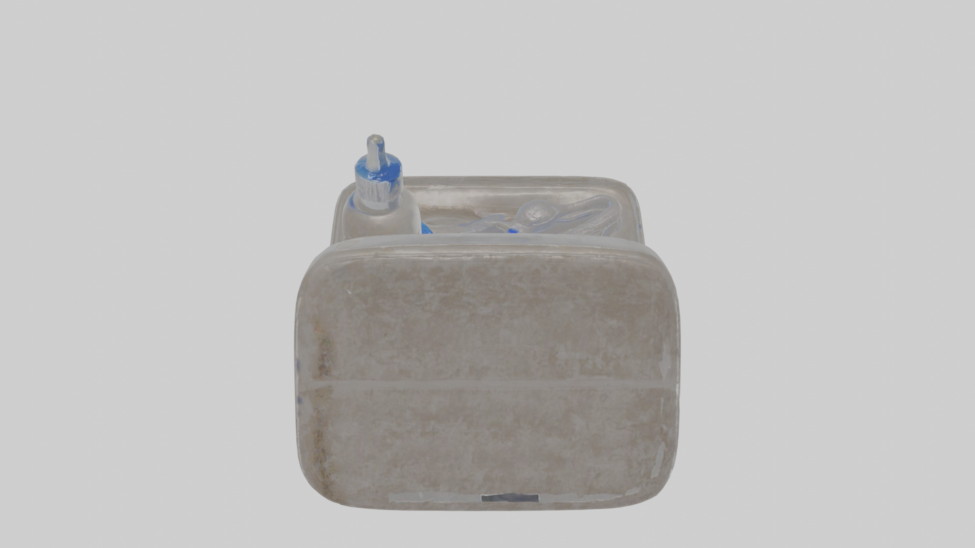 CPAP cleaning kit Low-poly 3D model_25