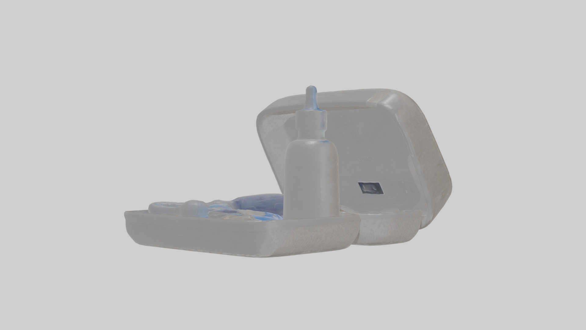 CPAP cleaning kit Low-poly 3D model_14