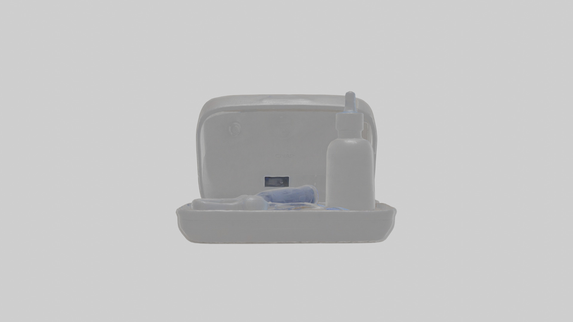 CPAP cleaning kit Low-poly 3D model_15