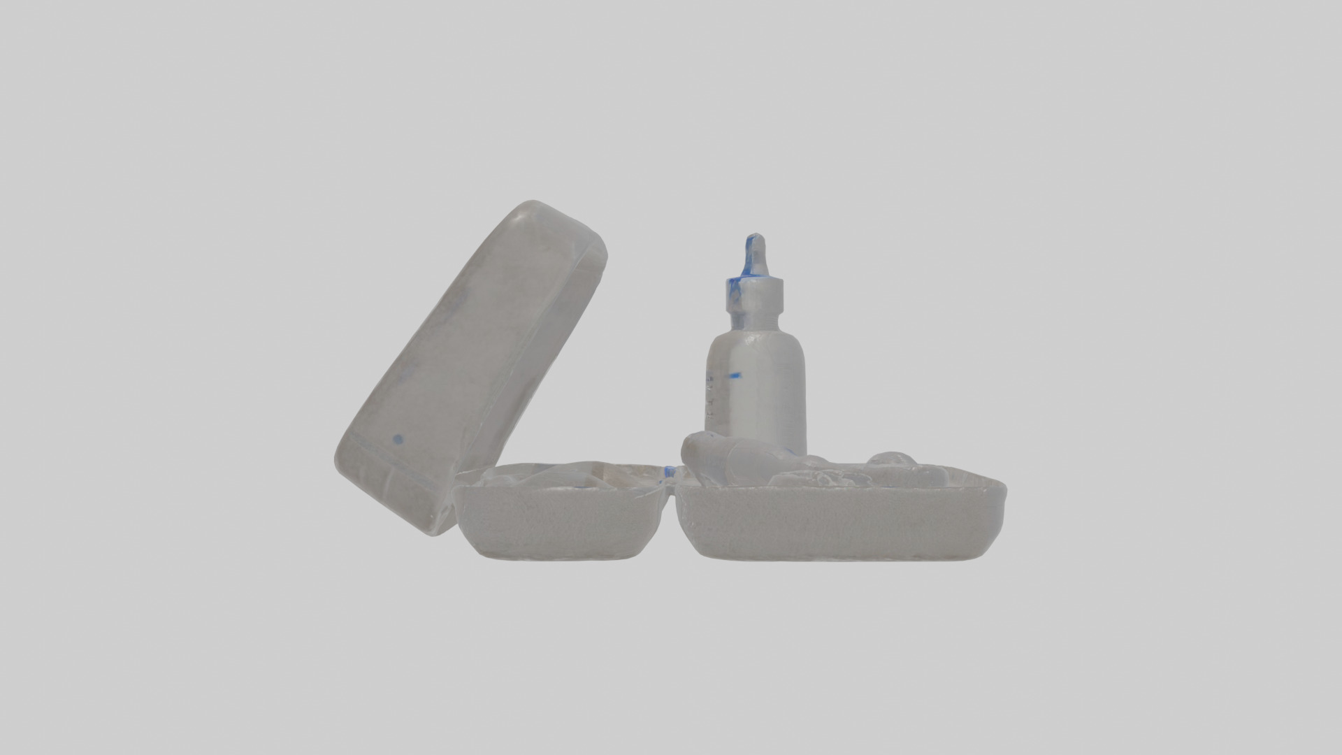 CPAP cleaning kit Low-poly 3D model_22