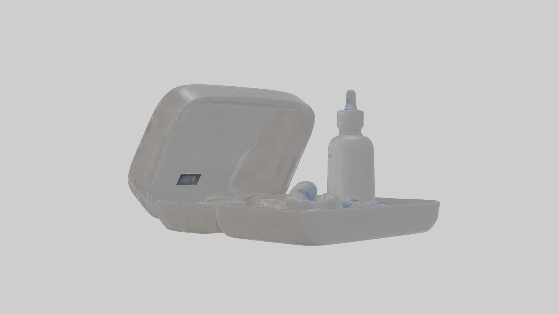 CPAP cleaning kit Low-poly 3D model_17