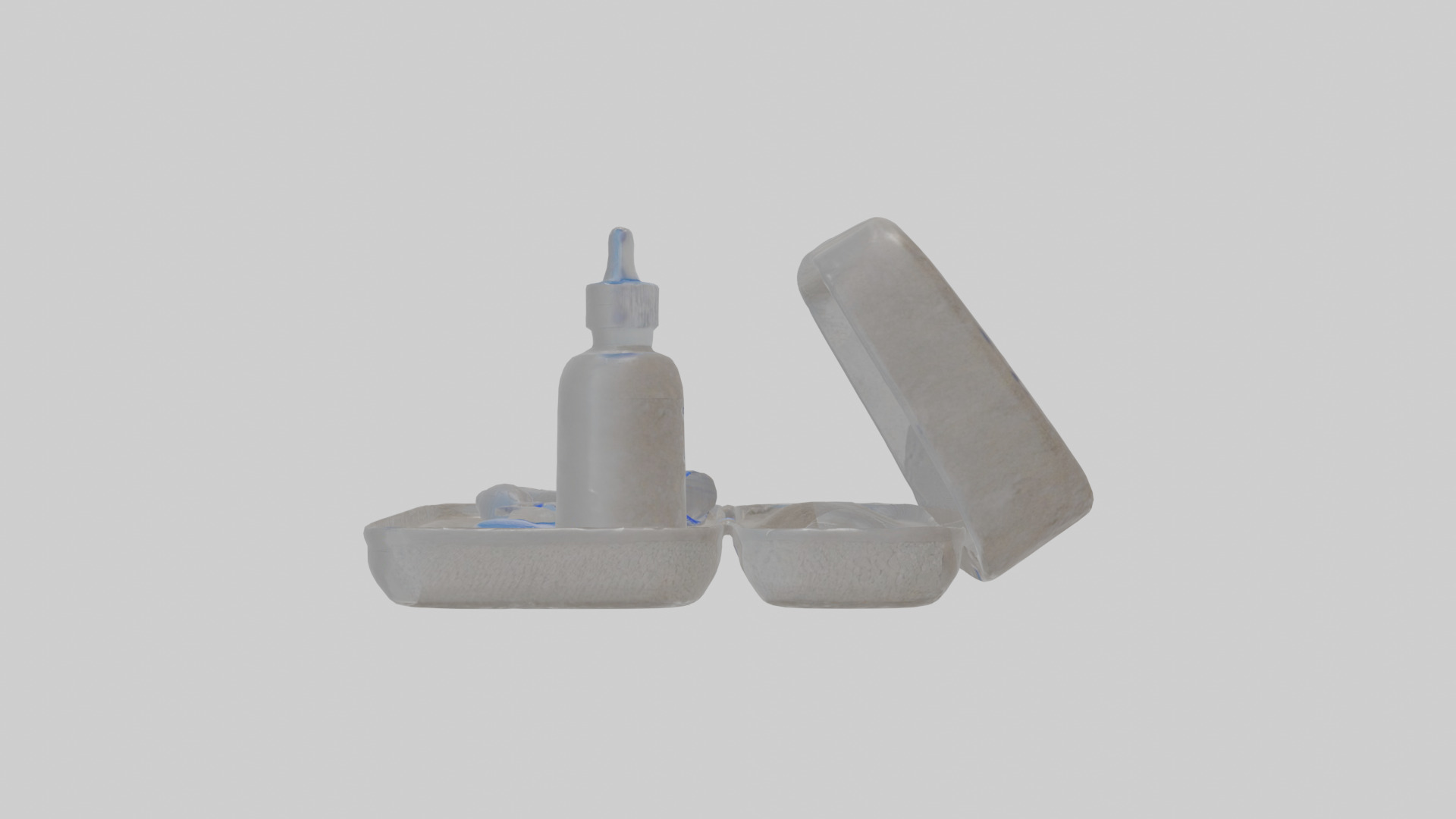 CPAP cleaning kit Low-poly 3D model_19