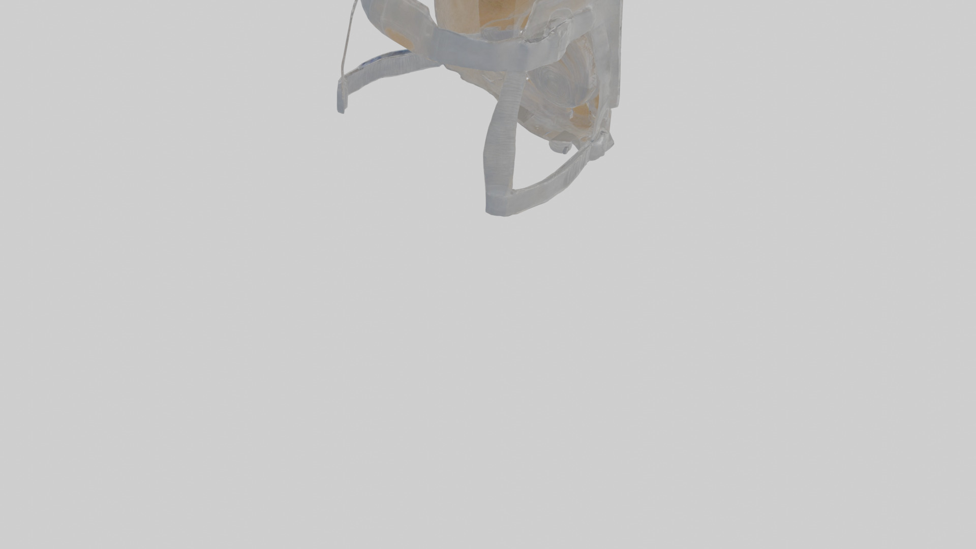 CPAP mask Low-poly 3D model_6