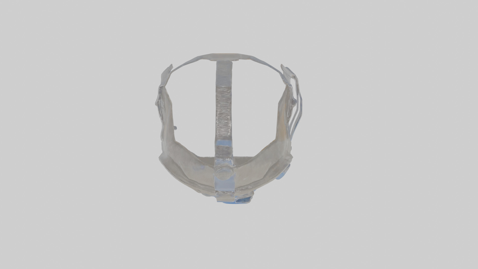 CPAP mask Low-poly 3D model_22