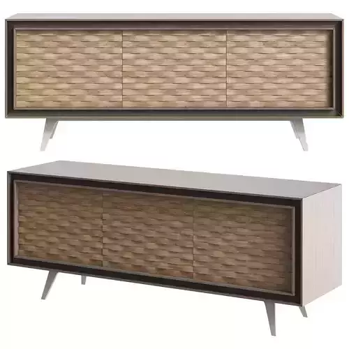 QUADRA NASTRO SIDEBOARD Low-poly 3D model
