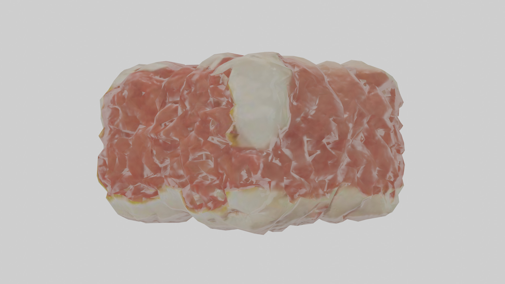 Cartilage Tissue Model fibrocartilage Low-poly 3D model_15